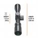 Weaver Classic 2-6x32mm SFP Dual-X Handgun Scope - Thumbnail #6